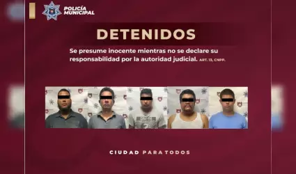 Detenidos