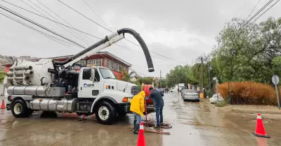 Trabajos tras tormenta Hilary