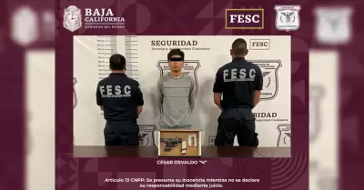 Detenidos con armas de fuego