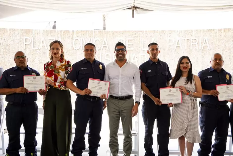 Graduacin de la Academia de Bomberos