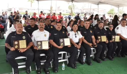 Graduacin de la Academia de Bomberos