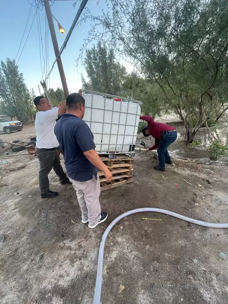 Ayudan a comunidad indgena tras la tormenta Hilary