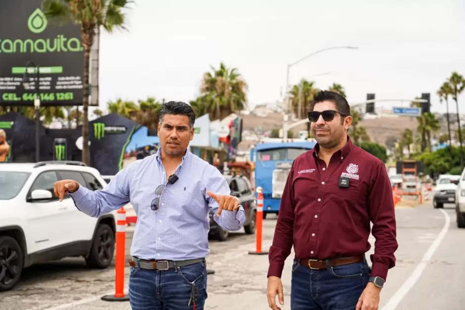 Reparacin de puente del bulevar Costero