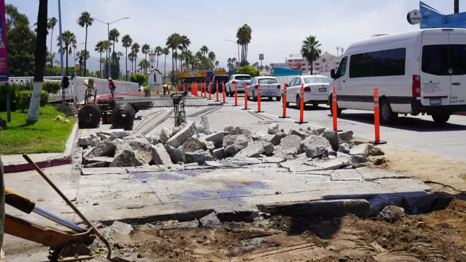 Reparacin de puente del bulevar Costero