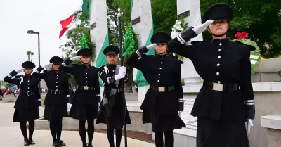 Concurso de escolta y banda de guerra