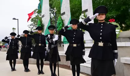 Concurso de escolta y banda de guerra