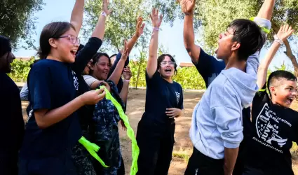 Campamento de verano de la polica juvenil