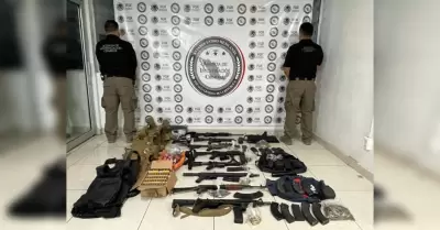 Armas, cargadores y cartuchos