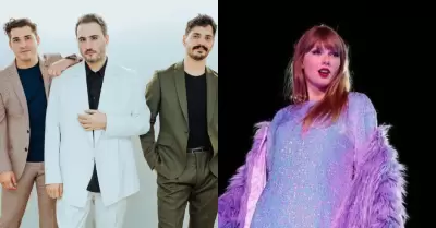 Integrante de Reik llama "mosca muerta" a Taylor Swift.