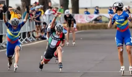 Valentina Letelier es subcampeona mundial en patinaje de velocidad