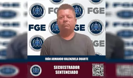 Logra FGE sentencia de 70 a�os de prisi�n contra secuestrador