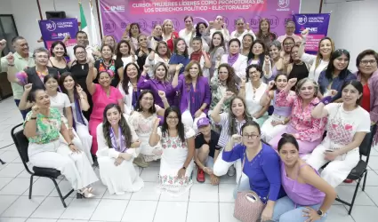 Promueven los derechos poltico-electorales de las mujeres.