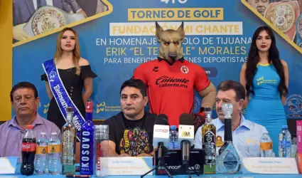 Torneo de golf en honor a Erik Morales