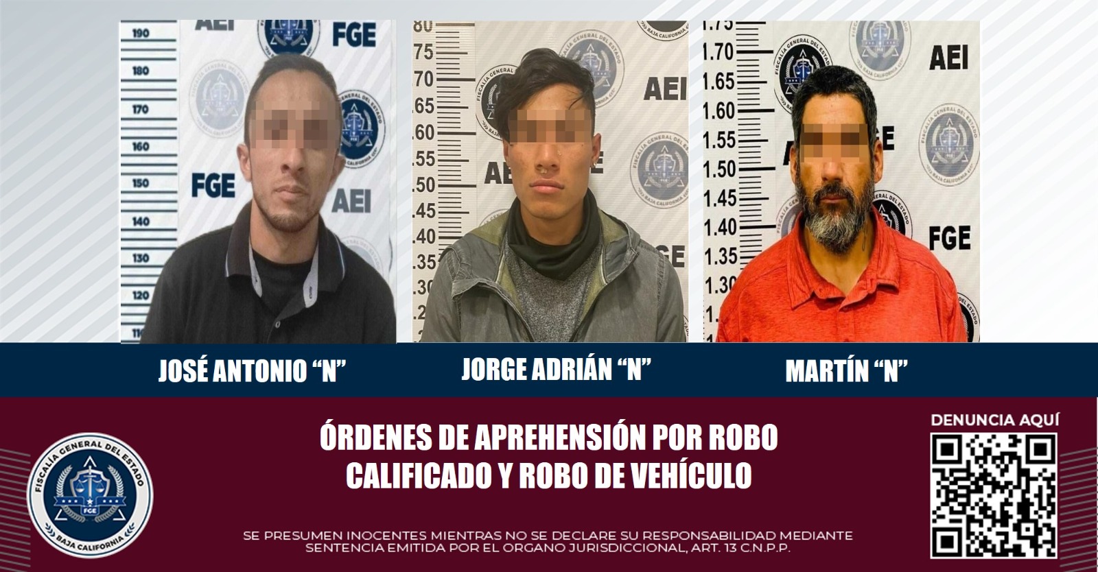 Aprehende Agencia Estatal de Investigación a 3 sujetos con mandamientos ...