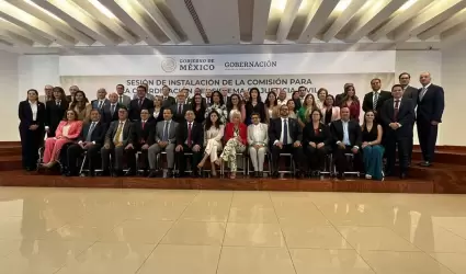 Sesi�n de instalaci�n de la comisi�n para la coordinaci�n del Sistema de Justici