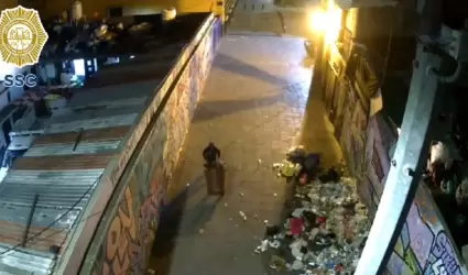 Abandonan cadver en centro de la Ciudad de Mxico.