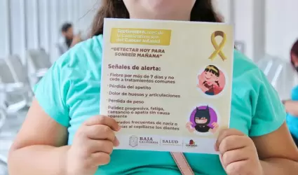 Refuerza Secretar�a de Salud de BC acciones para la detecci�n oportuna del c�nce