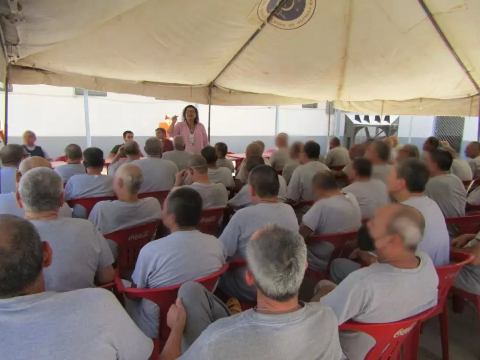 Celebran a personas mayores privadas de la libertad del centro penitenciario