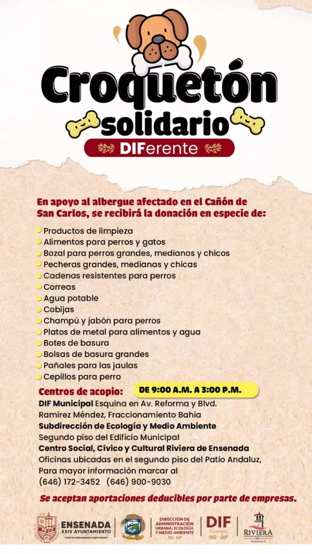 Croqueton solidario DIF