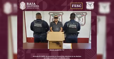 Detenido con arma