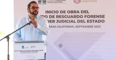 Inicia obra del centro de resguardo forense del poder judicial en Mexicali