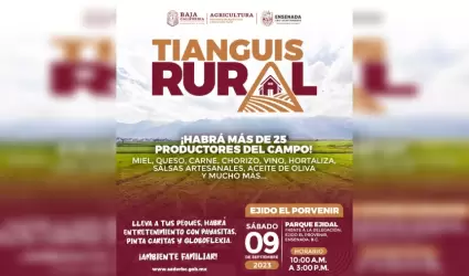 Tianguis Rural en El Porvenir