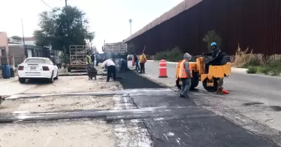 Obras en colonia Segunda Seccin