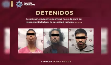 Detenidos