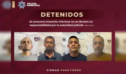 Detenidos