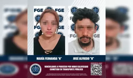Presuntos asaltantes a unidad de transporte pblico en Tijuana