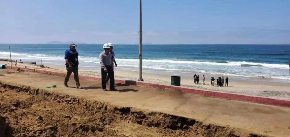 Rehabilitacin de subcolector en el Paseo Costero de Playas de Tijuana