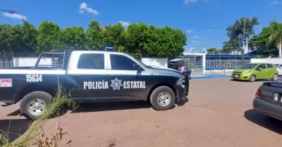 Elementos de la PESP acudieron a la zona escolar donde ocurri balacera en Ciuda