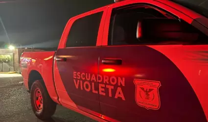 Operativo preventivo de Escuadrn Violeta en Tijuana