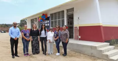 Entrega Secretaría de Educación aulas en preescolar "El Niño Artillero" de Ensen
