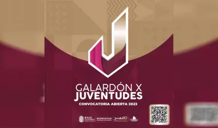 Invita Juventud BC a participar en la convocatoria "Galard�n x Juventudes 2023"