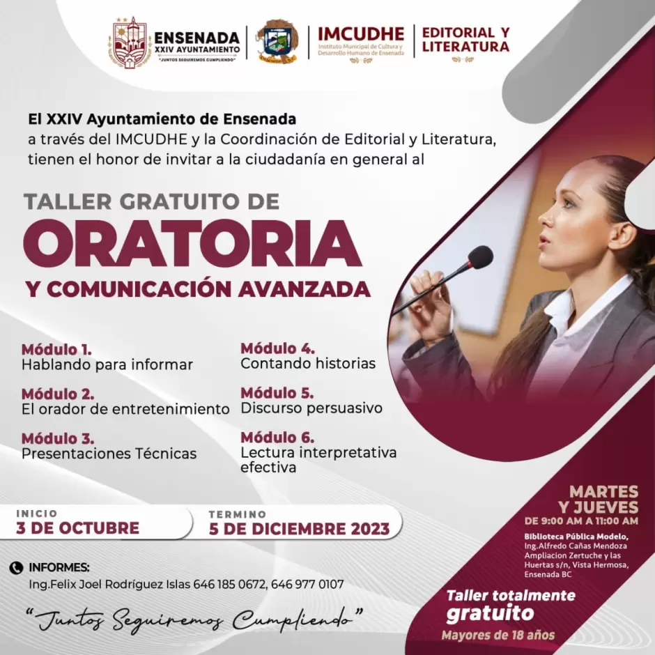 Curso de Oratoria y Comunicacin Avanzada