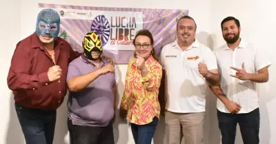 Espectculo de lucha libre en el Riviera