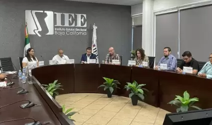Celebra junta general ejecutiva del IEEBC su 9� sesi�n ordinaria