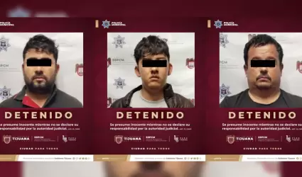 Detenidos con droga