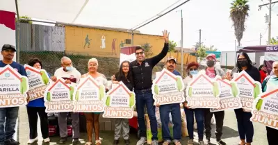 Familias beneficiadas con obras