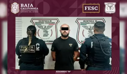 Agresor detenido