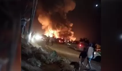 Incendio en Villa de Campo