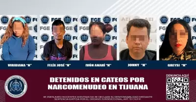 Detenidos con droga