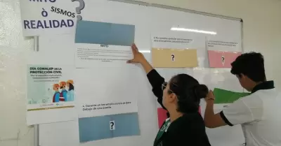 Participan estudiantes de Conalep Tecate en actividades por el d�a de la Protecc