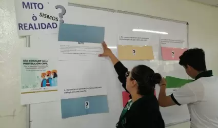 Participan estudiantes de Conalep Tecate en actividades por el d�a de la Protecc