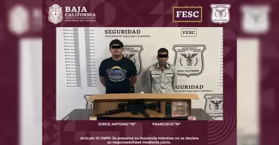 Detenidos con arma larga