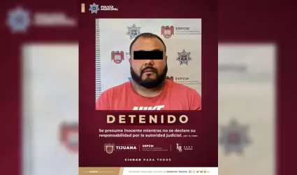 Estadounidense detenido