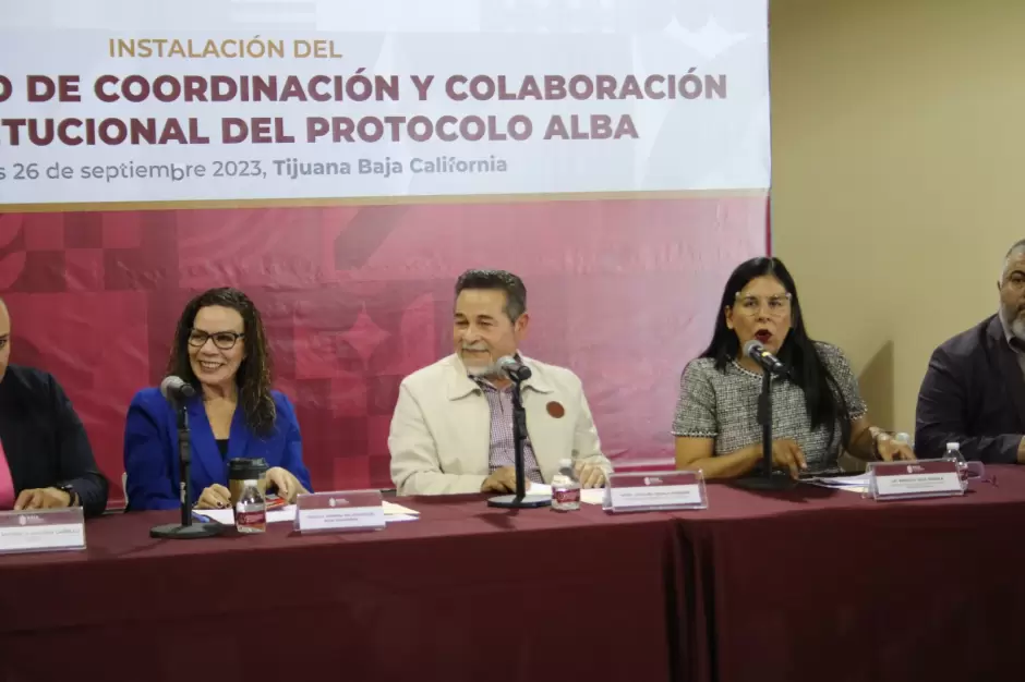 Instalan Comit del Protocolo Alba en Baja California