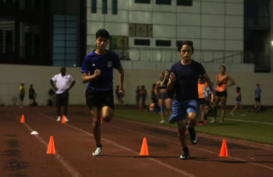 Aplican test pedaggico a talentos de velocidad en atletismo