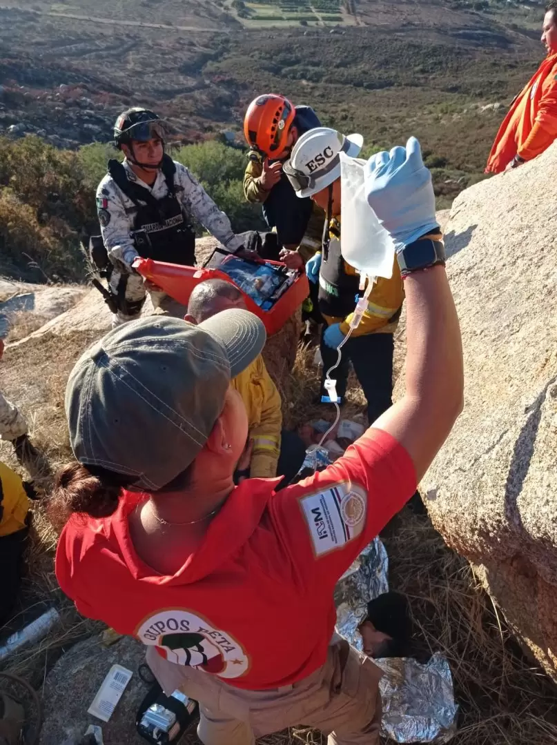 Migrantes mexicanos fueron atacados con armas de fuego en el Cerro de Cuchum�